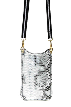 ANOKHI Mobilebag - Snake White