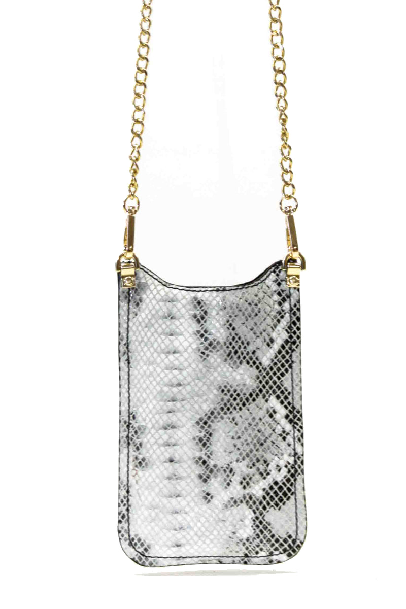 ANOKHI Mobilebag - Snake White