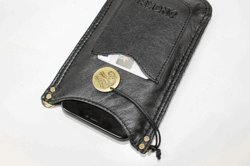 ANOKHI Mobilebag - Paisley Threadfilling