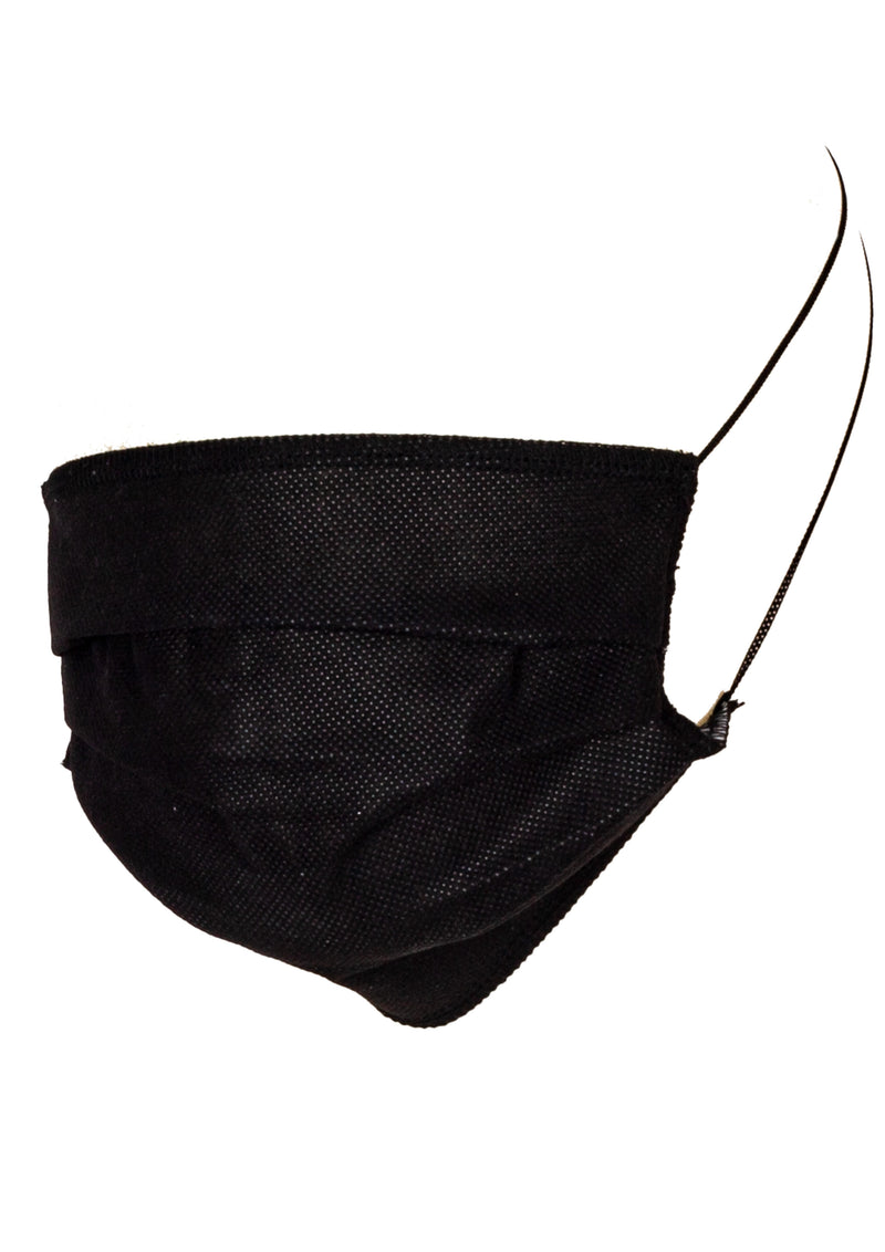 MUND NASEN MASKE, 10er Pack // schwarz