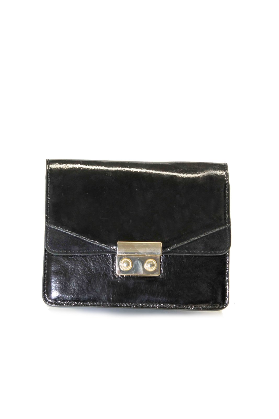 Joanne" aus schwarzem Lackleder - ANOKHI