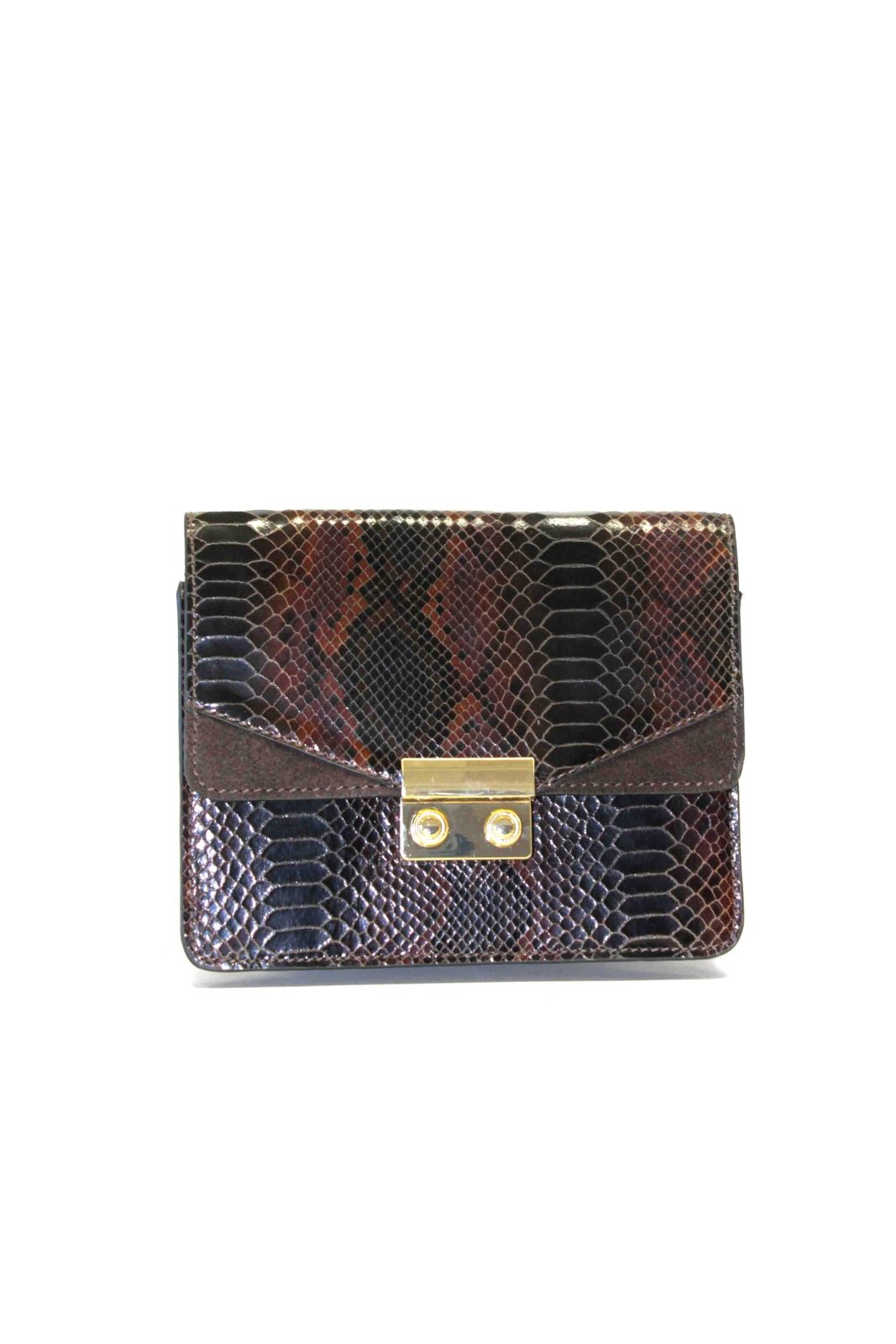 Joanne" in black snake - ANOKHI